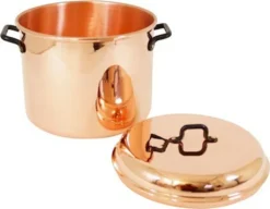 'CopperGarden®“ Kupfertopf 8L, (24cm) Glatt Mit Griffen (Eisen) & Deckel -Küchenwaren Geschäft 92861ee9bf1d2cd0669a35a6c5604ad0