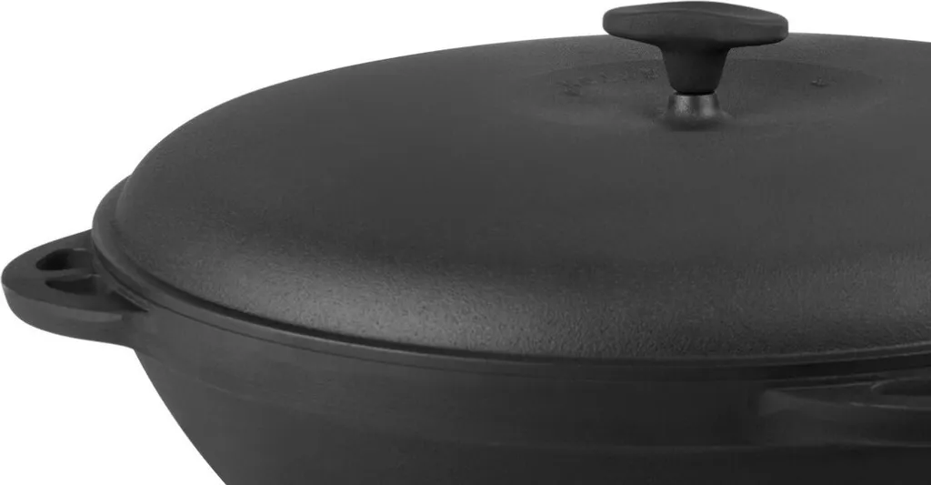 GUSSEISEN KAZAN 17 L (ASIATISCHE KASAN) Mit DECKEL, KESSEL, SYTON, 4 GUSSEISEN KAZAN 17 L (ASIATISCHE KASAN) Mit DECKEL, KESSEL, SYTON, – Bild 2