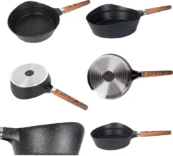 Fiora Topfset 19 Teilig Antihaftbeschichtung Aluguss Induktion Für Alle Herdarten Spülmaschinengeeignet Kochtöpfe Mit Pfannen 16 Fiora Topfset 19 Teilig Antihaftbeschichtung Aluguss Induktion Für Alle Herdarten Spülmaschinengeeignet Kochtöpfe Mit Pfannen -Küchenwaren Geschäft 9432f11292fda00cc4d90b56deaf4aa9