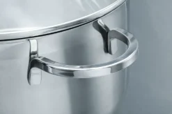 GSW Kochtopf-Set Alara 14 Tlg., Edelstahl Rostfrei 18/8, Glas, Bratentopf Mit Glasdeckel ø Ca. 20 X H 11,0cm / Fleischtopf Mit Glasdeckel ø Ca. 16 X H 10,0cm / ø Ca. 20 X H 12,0cm / ø Ca. 24 X H 14,0cm / Bratpfanne Mit Glasdeckel ø Ca. 24 X H 6,0cm / Servierpfanne ø Ca. 28 X H 7,0cm / Stielkasserolle ø Ca. 16 X H 8,0cm / Milchtopf ø Ca. 14 X H 12,5cm / Dämpfeinsatz Ca. 20 X H 10,0cm -Küchenwaren Geschäft 94da3916ab3a949a459cc54428ffaca7