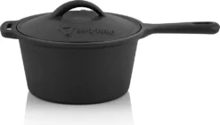 BBQ-Toro 10-teiliges Dutch Oven Set In Holzkiste Mit Waffeleisen, Stieltopf, Grillpfanne Und Mehr -Küchenwaren Geschäft 95c578a8cd82c446c53bf67c7f57a9e7