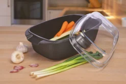 Aluguss Bräter Mit 2-facher Antihaft-Beschichtung - Füllmenge Ca. 5,6 Liter -Küchenwaren Geschäft 98c94b31ee5fc27398de89ba3f54bf18