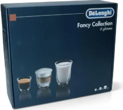 De'Longhi Delonghi Fancy Box 6er Set Thermo Gläser DLSC302 (1er Pack) -Küchenwaren Geschäft 9ab9a0a8308cc6ecded658bb5396b530