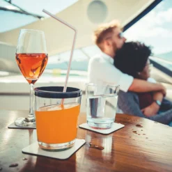 SILWY - 2 X Trinkbecher Mit Magnetboden - Hub Orange - Inkl. 2 Nano-Gel-Pads - 0,25l -Küchenwaren Geschäft 9b5e028f4dccec2cb8f4e2bb2271562c