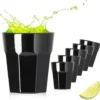 Schwarze Schnapsgläser Aus Glas 30ml (max. 40ml) Set 6 Teilig Wodkagläser Shotgläser 1 Schwarze Schnapsgläser Aus Glas 30ml (max. 40ml) Set 6 Teilig Wodkagläser Shotgläser -Küchenwaren Geschäft 9c6bff283551b22d2e2cee6a63dc776b
