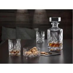 Nachtmann 0091899-0 Noblesse Whisky-Set, 1 X Karaffe/Dekanter + 2 X Whisky-Becher, Klar (1 Set) -Küchenwaren Geschäft 9edc70f7a03757d474eb291a365fd568