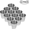 12 Stück Schnapsbecher 70ml Edelstahl Schnapsglas Edelstahlbecher Pinnchen Shot Gläser Becher -Küchenwaren Geschäft a00697d10c7c66c67a12055a99c18fb6