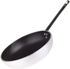 Pentole Agnelli ALSA2111BS28 Platin Versenkte Hochbratpfanne, Aluminium, 5 Mm Dick, Mit Edelstahlrohrgriff, 28 Cm -Küchenwaren Geschäft a04f013dd6c684f280e11a67d2c1297e