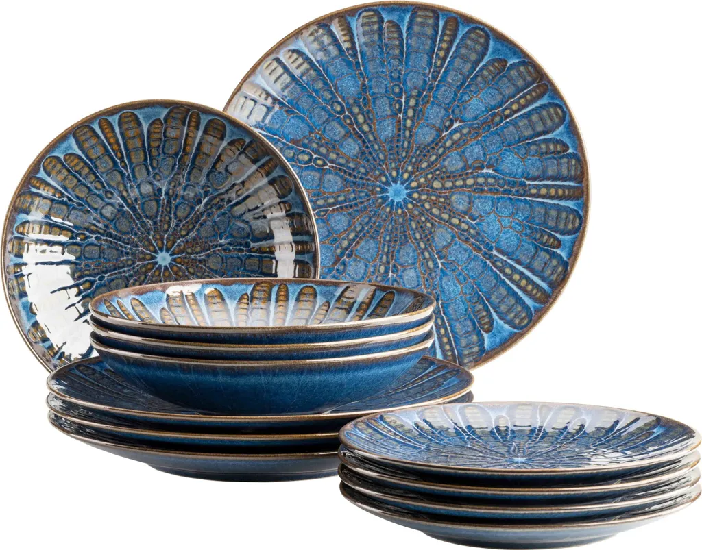 Tafelservice, Steinzeug Tafelservice, Steinzeug Aquamarine Mäser 3 Tafelservice, Steinzeug Tafelservice, Steinzeug Aquamarine Mäser