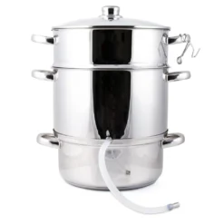 Grafner® XXL Edelstahl Dampfentsafter 8 Liter Mit Schlauch + Klemme Fruchtentsafter 15 Grafner® XXL Edelstahl Dampfentsafter 8 Liter Mit Schlauch + Klemme Fruchtentsafter -Küchenwaren Geschäft a0df3df7c1586b85a24292f32428ddab