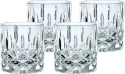Nachtmann 98857 Noblesse Whiskybecher 245ml, Kristallglas, Transparent (4er Pack) -Küchenwaren Geschäft a11bd5ca1915670feb4c51f02a8ef8f5