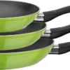 GSW Pfannen-Set Nova 3-tlg. Grün, Aluminium, Kunststoff, Bratpfanne ø Ca. 20 X H 4,2cm / ø Ca. 24 X H 4,4cm / ø Ca. 28 X H 4,8cm -Küchenwaren Geschäft a1a66620c4538eb5367b4e2143c1f3bc