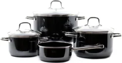 Silit Elegance Line Topfset Induktion, 4-teilig, Silargan Funktionskeramik, Töpfe Glasdeckel, Induktionstöpfe, Backofengeeignet -Küchenwaren Geschäft a31531c78fd6591c989b7a69f580329f