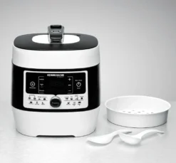 Elektrischer Dampfdruck- & Multikocher MD 1000 MeinHans, 14 Automatik-Kochprogramme, Temperaturbereich Von 40 °C-170 °C, Dampfdruck-Kochen, Backen, Braten, Slow-Cooking, Sous Vide Und Mehr 12 Elektrischer Dampfdruck- & Multikocher MD 1000 MeinHans, 14 Automatik-Kochprogramme, Temperaturbereich Von 40 °C-170 °C, Dampfdruck-Kochen, Backen, Braten, Slow-Cooking, Sous Vide Und Mehr -Küchenwaren Geschäft a4408486fceea95593c6a36328737cae