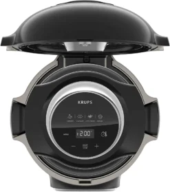 Krups Cook4Me Extra Crisp-Deckel AJ1508 | Timer | 4 Automatische Funktionen | Extra Knusprig | Schwarz -Küchenwaren Geschäft a702796232d74d7efda85ce7b2724dc5