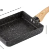 Artcome Japanische Omelettpfanne, Tamagoyaki, Eierpfanne, Rechteckige Mini-Bratpfanne Mit Silikonspatel Und Bürste, Schwarze Platte (schwarz) -Küchenwaren Geschäft a84ffd3f424faeaa938d43d80a17940e 2