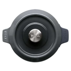 Woll IRON, Topf Mit Deckel, Ø 16 Cm, 8 Cm Hoch, 1.3 Liter, Inkl. Silikongriffe, Carbon Grey -Küchenwaren Geschäft ab270576decd1a3b8b835793018025a4