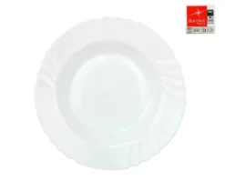 EBRO Tafelservice, 12tlg., Speiseteller + Suppenteller, Essteller, Opal-Hartglas -Küchenwaren Geschäft ad3369139bf96ae6b31e1fb4279b6e01 1