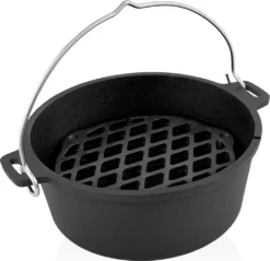 BBQ-Toro Gusseisen Stapelrost Ø 22 Cm | Einsatz Für 4.5 QT Dutch Oven 10 BBQ-Toro Gusseisen Stapelrost Ø 22 Cm | Einsatz Für 4.5 QT Dutch Oven -Küchenwaren Geschäft ad6b57e3beddce47bfbe96725d6856e0