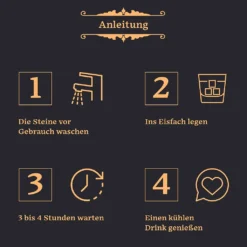 GOURMEO 9 Whisky Steine Im Set In Der Holzbox Aus Natürlichem Basalt -Küchenwaren Geschäft ad9dd181d07b3ef0128fad24830aa4f6