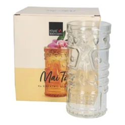 4x Mai Tai Glas 490 Ml Klarglas Cocktail-Kelch Tiki-Cocktail Rum-Longdrink Mai Tai Glass -Küchenwaren Geschäft af1462a2267933a9e3b5a6082efa5349