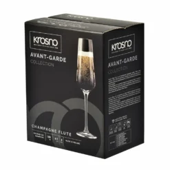 KROSNO Avant-Garde Sektgläser, 6er-Set, 180 Ml -Küchenwaren Geschäft af2b027595a854e45b0a047c3b0a0294