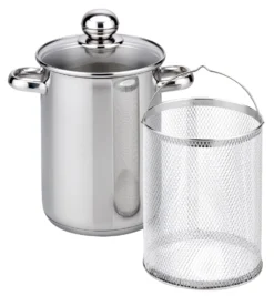 GSW Spargel- Und Spaghettitopf 16 Cm Mit Glasdeckel, 643160, Edelstahl Rostfrei, Ca. 4,2 L -Küchenwaren Geschäft b2ebfc2eaeaabc6b1ea5e66e6d4b9dd5