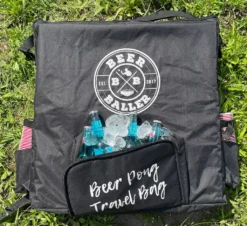 BeerBaller® Travel Bag - Beer Pong Tisch Tragetasche Inkl. Kühl- Und Becherfach -Küchenwaren Geschäft b41e7ec359aac9aba446bb0f4cbe7566