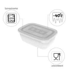 ROTHO Set Gefrierdosen 2 X 1.9 L FREEZE, Farbe:Transparent 12 ROTHO Set Gefrierdosen 2 X 1.9 L FREEZE, Farbe:Transparent -Küchenwaren Geschäft b6156a39dca8f4e83af455d661ff9e0c