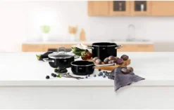 Silit Elegance Line Kochtopf Groß, 24 Cm, Glasdeckel, Bratentopf 4,4l, Topf Induktion, Silargan Funktionskeramik -Küchenwaren Geschäft b77b644c2a00f35aff811da9c06822a0