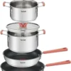 TEFAL G720S604 6-teiliges Stapelbares Kochgeschirrset OPTI'SPACE - Edelstahl - Alle Kochfelder Inklusive Induktion 2 TEFAL G720S604 6-teiliges Stapelbares Kochgeschirrset OPTI'SPACE - Edelstahl - Alle Kochfelder Inklusive Induktion -Küchenwaren Geschäft b9011cca4cc1a56b2a980702a9f6b296