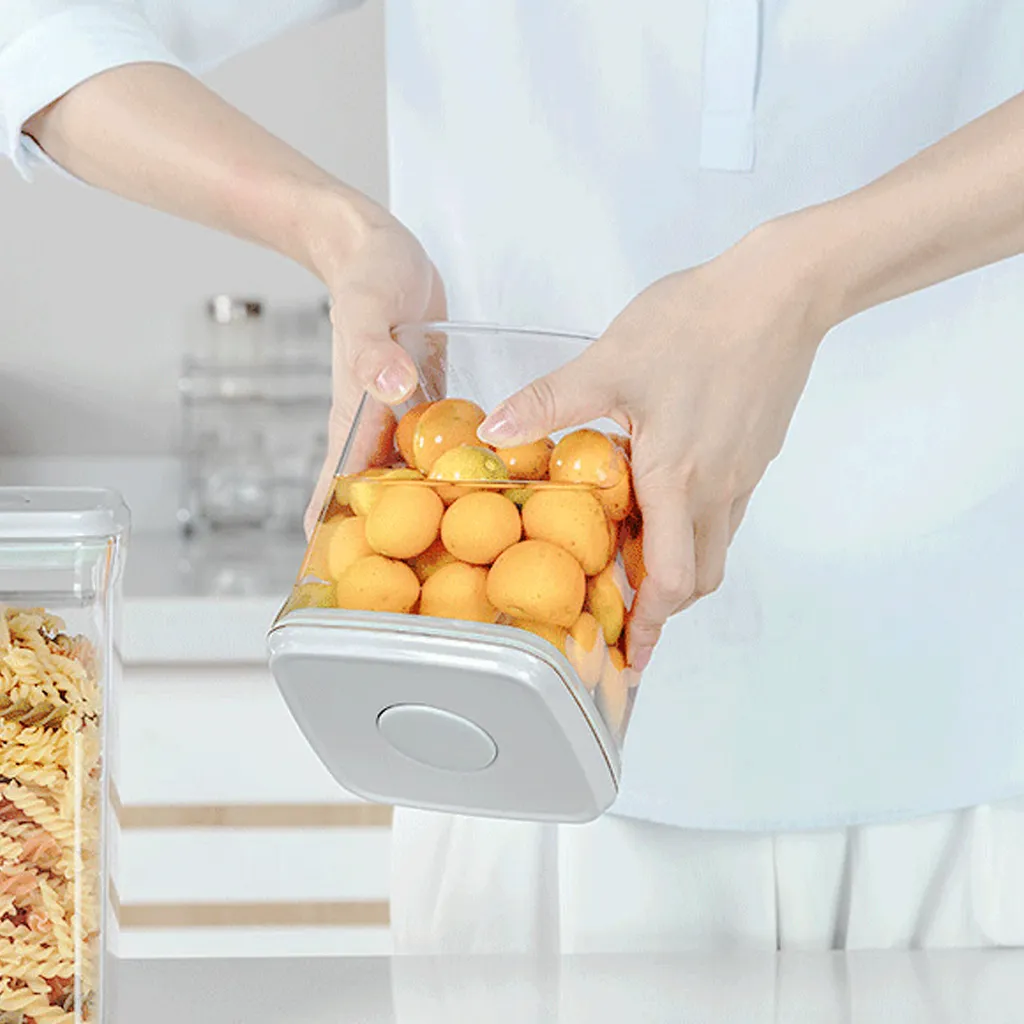 Frischhaltedosen Luftdict Vorratsdose 8-teilige-Set 8,14L Mit Deckel-POP-UP 4 Frischhaltedosen Luftdict Vorratsdose 8-teilige-Set 8,14L Mit Deckel-POP-UP – Bild 2