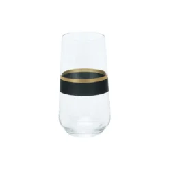 Longdrinkgläser Set | Schwarz-Gold 6-Teilig -Küchenwaren Geschäft bbaa46d5963d4461acebf26d55c7e671