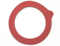 Einkochringe 75x101mm, 2,8mm Stark, Für Drahtbügelgläser, Rot (10er Pack) -Küchenwaren Geschäft c1aa8a1116588a0b9c02cb551294e004