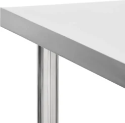 VidaXL Küchen-Arbeitstisch Mit Rollen 100x60x85 Cm Edelstahl -Küchenwaren Geschäft c3c06762b3529fb0628a575b38dd22d6