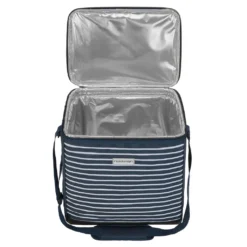Anndora Kühltasche 32 Liter Navy Blau Weiß - Kühleinsatz -reisenthel Carrycruiser Kompatibel - Blau-weiss Gestreift -Küchenwaren Geschäft c3faf13bff320651addac5d9bff315f0