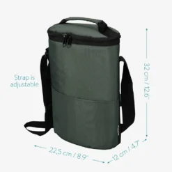 Navaris Kühltasche Für 2x Weinflasche - Kühler Tasche Für 2 Flaschen Wein Prosecco Oder 4 Bierdosen - Flaschentasche Mit Tragegurt In Grau 9 Navaris Kühltasche Für 2x Weinflasche - Kühler Tasche Für 2 Flaschen Wein Prosecco Oder 4 Bierdosen - Flaschentasche Mit Tragegurt In Grau -Küchenwaren Geschäft c46658207ecef866e8dd5dcfd9a27b30