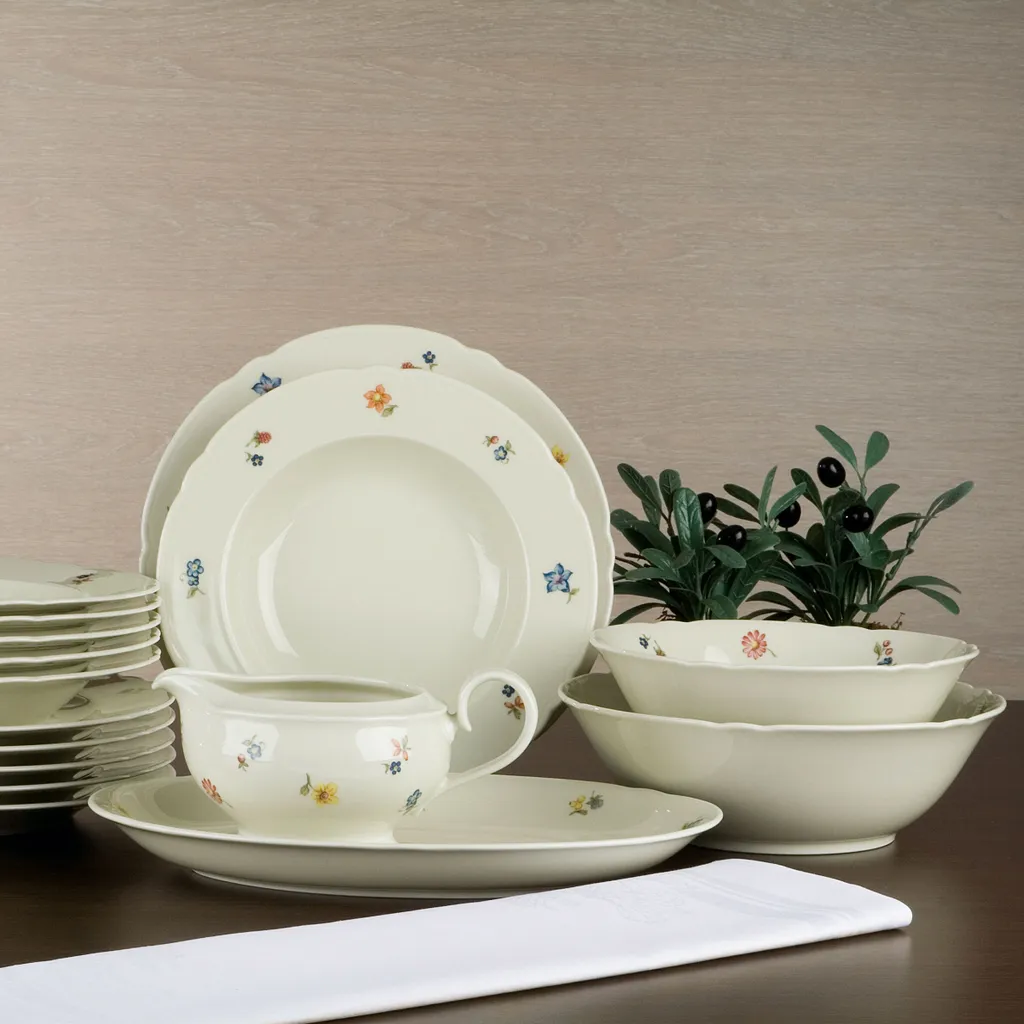 Seltmann Kaffeeservice 18 Tlg Marie-Luise Elfenbein 44714 Porzellan 10 Seltmann Kaffeeservice 18 Tlg Marie-Luise Elfenbein 44714 Porzellan – Bild 8