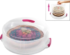 Metaltex Tortenbehälter ø36cm Höhenvers, Transparent/rot/weiß 26 Metaltex Tortenbehälter ø36cm Höhenvers, Transparent/rot/weiß -Küchenwaren Geschäft c7b81aba75f89b19cee49281fd2e7707