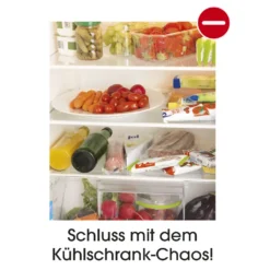 GOURMETmaxx Klemm-Schublade Für Kühlschrank, 3er-Set Schublade Klemm Kühlschrank GOURMETmaxx Zusatzfach Gemüsefach 3er-Set Ordnung -Küchenwaren Geschäft c8277f529d7519df3e340f4677b61f84