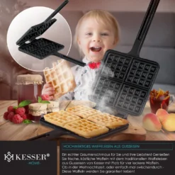 KESSER® Dutch Oven Set In Holzkiste Mit Dutch Oven Mit Viel Zubehör - Gusseisen - Bereits Eingebrannt Mit Kochtopf Grillplatte Pfanne Deckelheber Inkl. Rezeptbuch Handschuhe, Farbe:12-Teilig -Küchenwaren Geschäft cae375a6141d5557c8d3749a64199bcf