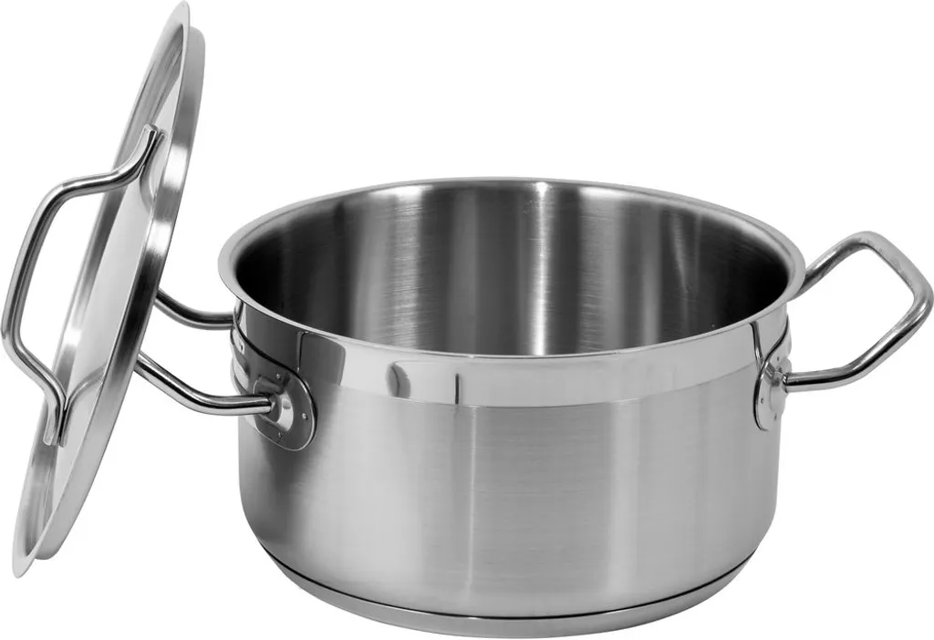 YATO Kochtopf Mit Deckel 20x10,5 3,3L Gastronomie Qualität Edelstahl Topf Gastro Induktion 5 YATO Kochtopf Mit Deckel 20x10,5 3,3L Gastronomie Qualität Edelstahl Topf Gastro Induktion – Bild 3