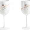 Moët Chandon Champagner Gläser 2x Set Weinglas Weiß Gold Champagnergläser Luxus -Küchenwaren Geschäft cbd645763fef08782b9d689719f64149
