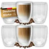 Felino® Latte Macchiato Gläser Doppelwandige Thermogläser Set [6 Stück] [350 Ml] Glas Tassen Groß Für Cappuccino, Kaffee, Espresso -Küchenwaren Geschäft cd32800bb7637aad0bb50d02f4e58c69