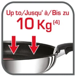 TEFAL L9409032 4er-Set INGENIO PREFERENCE - Alle Kochfelder Einschließlich Induktion - Französische Herstellung - Edelstahl -Küchenwaren Geschäft cd72949c524828da53cba5767654de7f