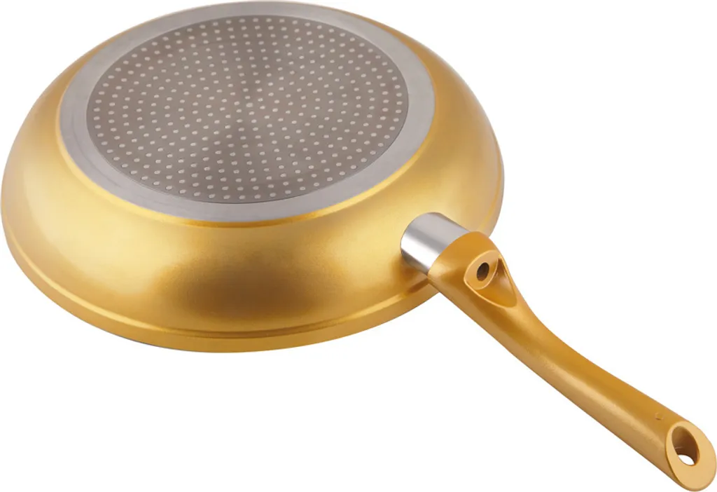 CERAMICORE - 5ER-SET KERAMIK-Beschichtung Mit Glasdeckel Bratpfannenset 20cm 24cm 28cm Pfannenset Aluminium Gold 5 CERAMICORE - 5ER-SET KERAMIK-Beschichtung Mit Glasdeckel Bratpfannenset 20cm 24cm 28cm Pfannenset Aluminium Gold – Bild 3