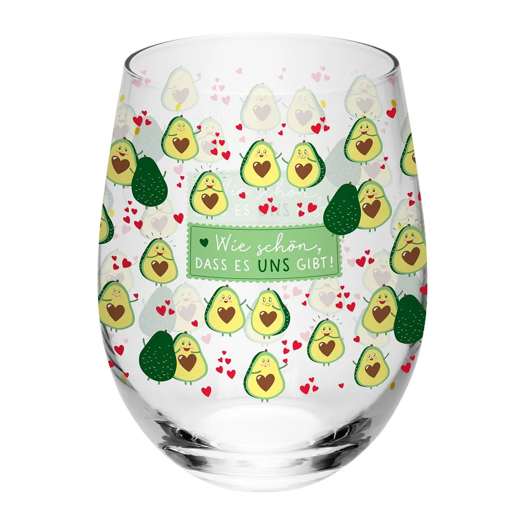 H:)PPY Life 47572 Trinkglas Avocado, 60 Cl, Konisch 3 H:)PPY Life 47572 Trinkglas Avocado, 60 Cl, Konisch