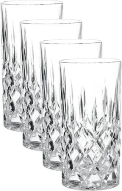 Nachtmann 0089208-0 Noblesse Longdrinkbecher, 375 Ml, 14,8 Cm, Klar (4er Pack) -Küchenwaren Geschäft d3fa21051c9eb0ff2be12e8549a58304