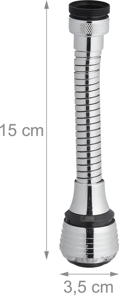 Relaxdays 2 X Wasserhahn Verlängerung 6 Relaxdays 2 X Wasserhahn Verlängerung – Bild 4