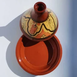 Marokkanische Tajine Doukala 34 Cm Glasiert | Kochen Für 4-6 Personen | Handbemalte Tagine Aus Marokko -Küchenwaren Geschäft d420ab7afe84e7e48cb3bc2937381d43